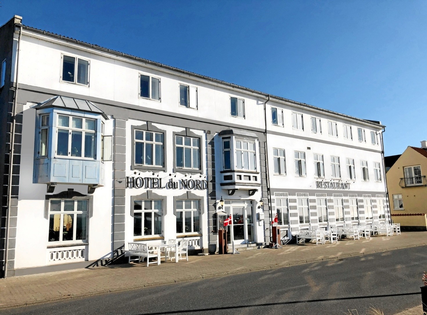 Hotel du Nord – charmerende badehotel på havnefronten i Løgstør